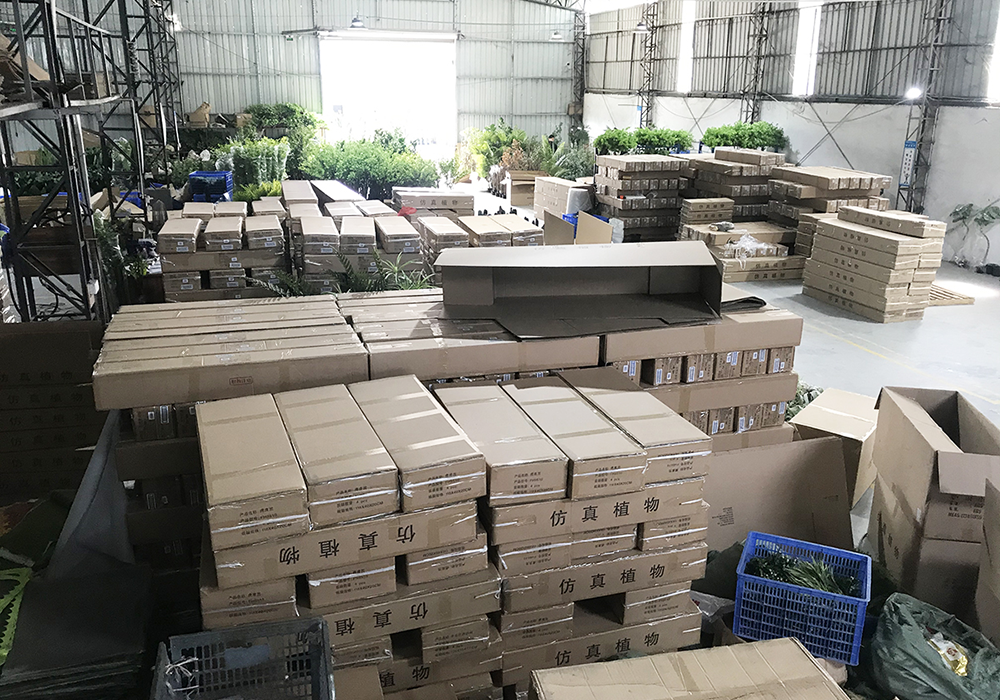 Artificial plant production workshop