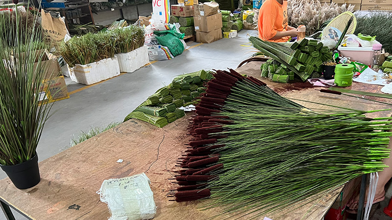 Fake Plant Manufacturing Artificial plant production line